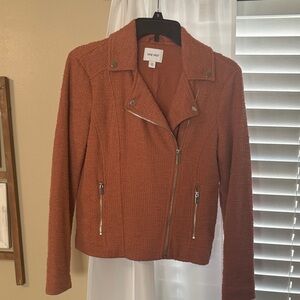 Nine West Women's Rust Textured Blazer